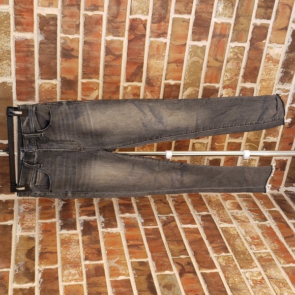 Abercrombie & Fitch Denim - Black Wash High Rise Super Skinny Jeans